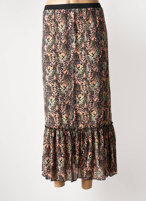 Jupe longue noir GEISHA pour femme