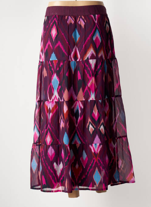 Jupe longue violet STREET ONE pour femme