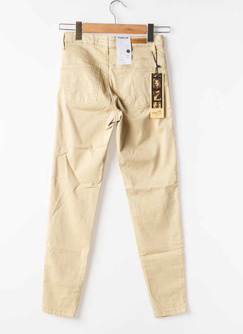 Pantalon slim beige LCDN pour femme