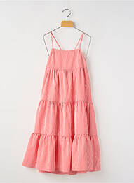 Robe mi-longue fines bretelles fines bretelles rouge MINI MOLLY fille