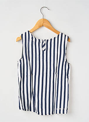 Top sans manche sans manche bleu IKKS fille