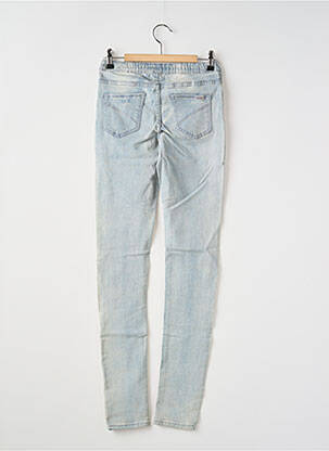 Jeans coupe slim poches taille élastique bleu GARCIA fille