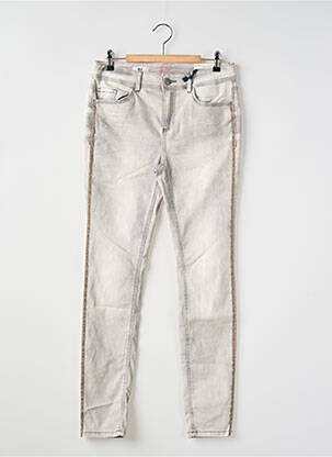 Jeans coupe slim poches gris STREET ONE femme