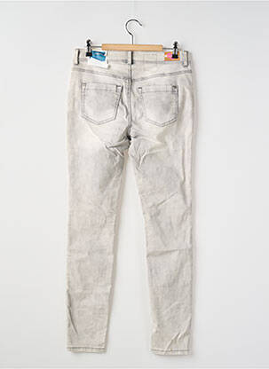 Jeans coupe slim poches gris STREET ONE femme