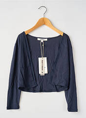 Gilet manches longues bleu GARCIA pour fille seconde vue