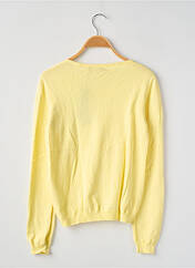 Gilet manches longues jaune IKKS pour fille seconde vue