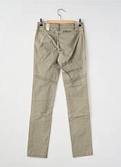 Pantalon droit beige IKKS pour fille seconde vue