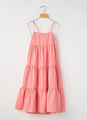 Robe mi-longue rouge MINI MOLLY pour fille seconde vue