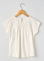 Top blanc IKKS pour fille seconde vue