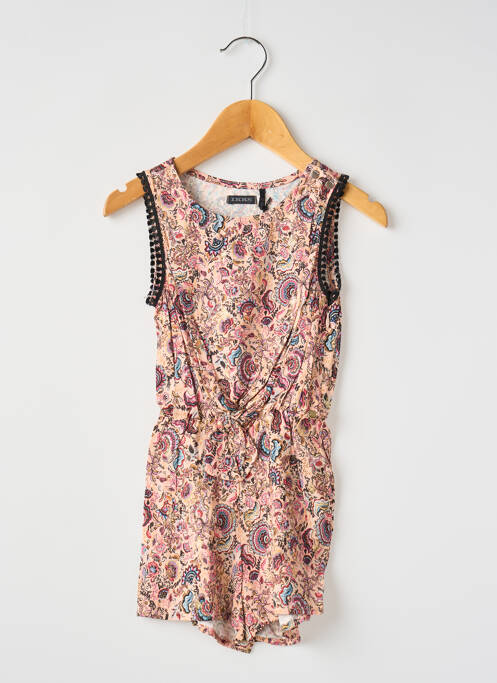Combishort sans manche sans manche rose IKKS fille