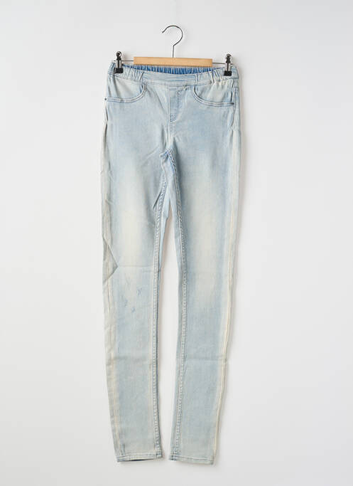 Jeans coupe slim poches taille élastique bleu GARCIA fille