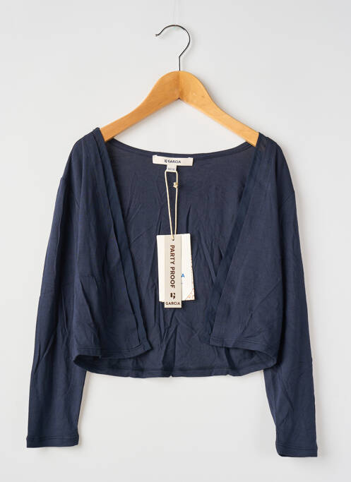 Gilet manches longues bleu GARCIA pour fille