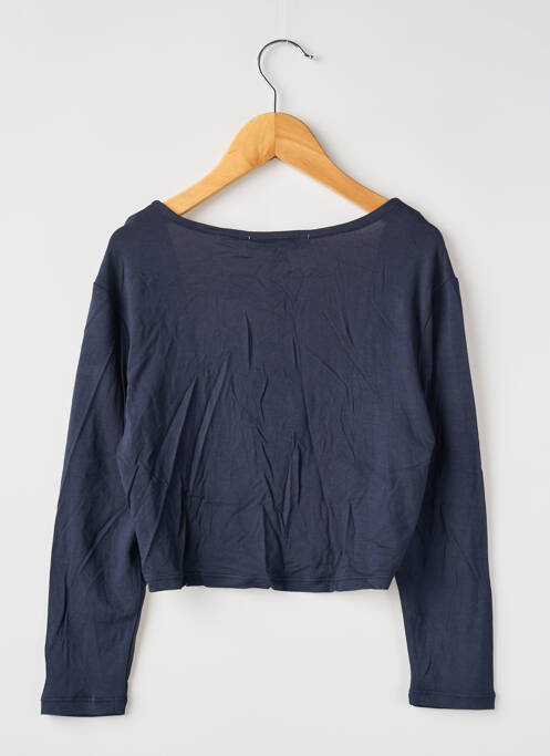 Gilet manches longues bleu GARCIA pour fille