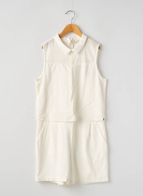 Combishort blanc IKKS pour fille