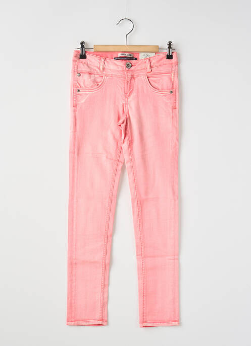 Jeans coupe slim rose GARCIA pour fille