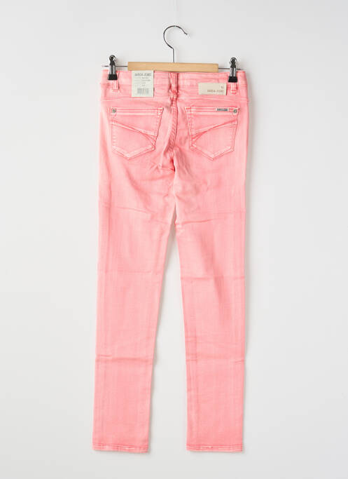Jeans coupe slim rose GARCIA pour fille
