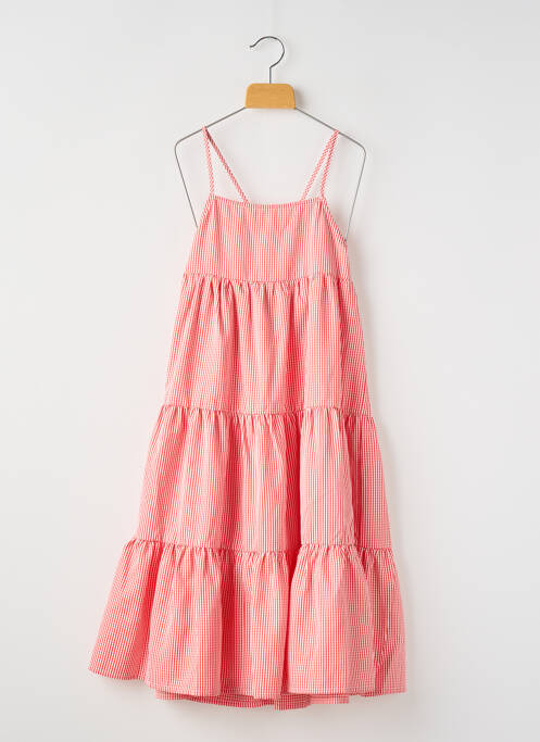 Robe mi-longue rouge MINI MOLLY pour fille