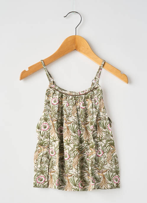 Top vert IKKS pour fille