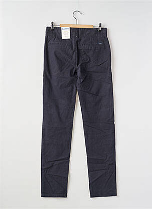 Pantalon chino tissage popeline taille ajustable bleu GARCIA garcon
