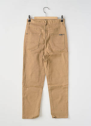 Jeans coupe droite poches taille ajustable marron GARCIA garçon
