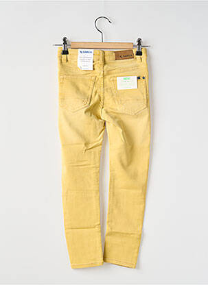 Jeans skinny stretch taille ajustable jaune GARCIA garcon