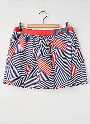 Jupe mi-longue doublure rouge IKKS fille