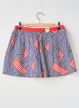 Jupe mi-longue doublure rouge IKKS fille
