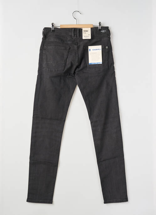 Jeans skinny imprimé rayures taille ajustable noir PEPE JEANS garcon