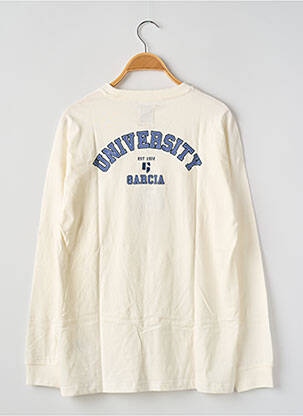 T-shirt manches longues manches longues beige GARCIA garçon