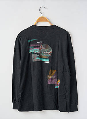 T-shirt manches longues manches longues noir GARCIA garçon