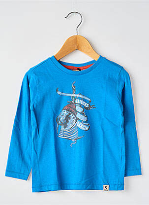T-shirt manches longues manches longues bleu GARCIA garçon