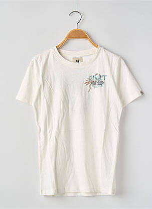 T-shirt stretch manches courtes beige GARCIA garcon