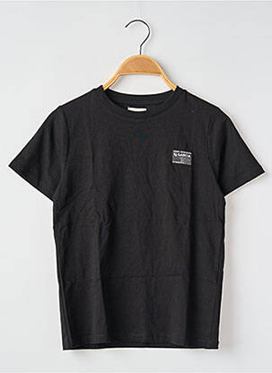 T-shirt stretch manches courtes noir GARCIA garcon
