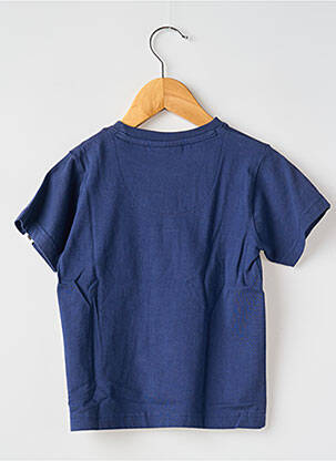 T-shirt stretch manches courtes bleu J&JOY garçon