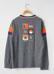 Polo gris J&JOY pour garçon seconde vue