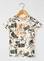 T-shirt beige GARCIA pour garçon seconde vue