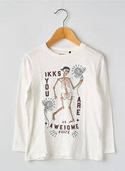 T-shirt beige IKKS pour garçon seconde vue