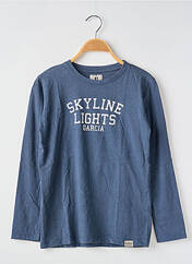 T-shirt bleu GARCIA pour garçon seconde vue