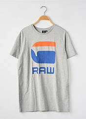 T-shirt gris G STAR pour garçon seconde vue