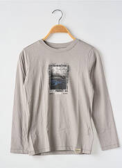 T-shirt gris GARCIA pour garçon seconde vue
