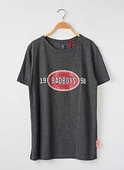 T-shirt gris LE TEMPS DES CERISES pour garçon seconde vue