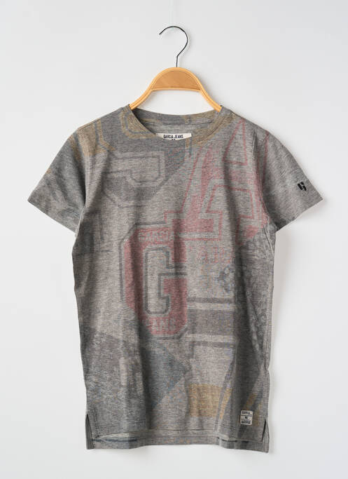 T-shirt stretch manches courtes gris GARCIA garcon