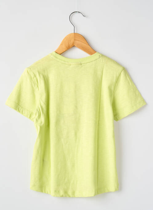 T-shirt tissage jersey manches courtes vert GARCIA garcon
