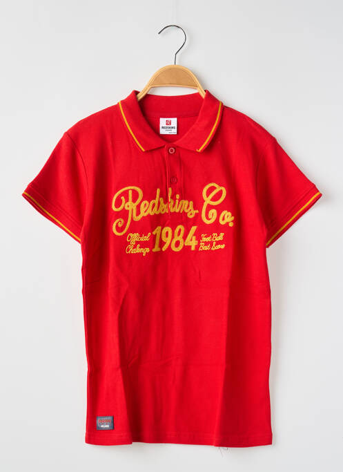 Polo rouge REDSKINS pour garçon
