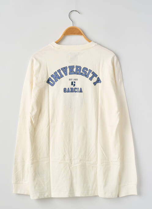 T-shirt beige GARCIA pour garçon