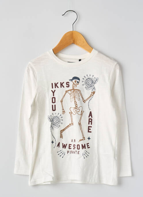 T-shirt beige IKKS pour garçon