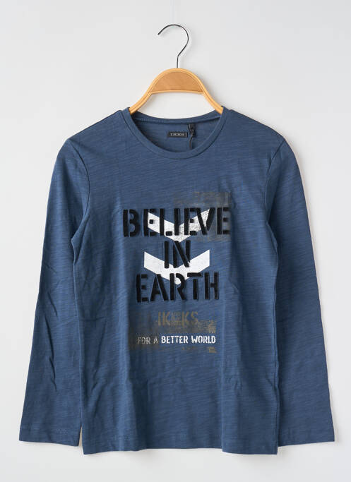 T-shirt bleu IKKS pour garçon