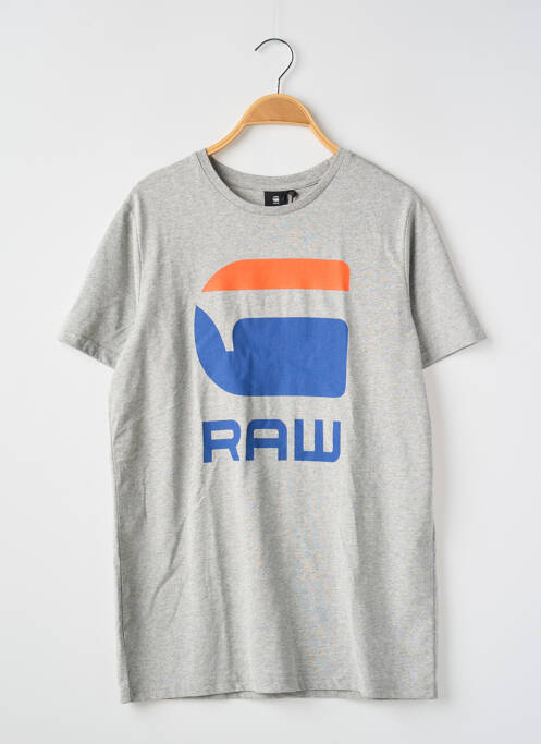 T-shirt gris G STAR pour garçon