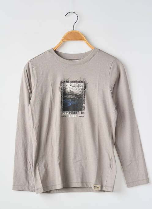 T-shirt gris GARCIA pour garçon