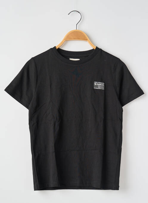 T-shirt noir GARCIA pour garçon